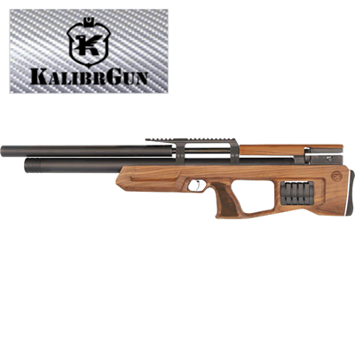 KalibrGun Cricket Wood PCP .25 Air Rifle (FAC) 23.5" Barrel .