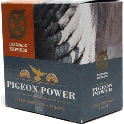 Lyalvale Express - Pigeon Power - 12ga-6/29g - Fibre (Box of 25/250)