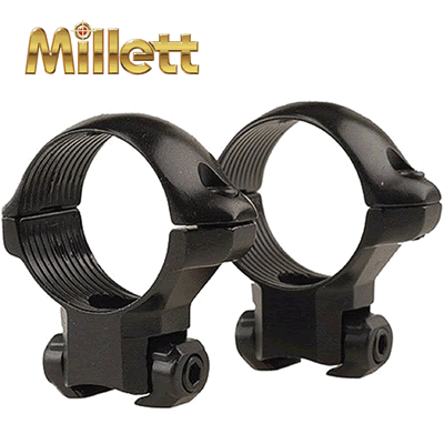 Millett - .22 Cal Rings 1" Medium Smooth