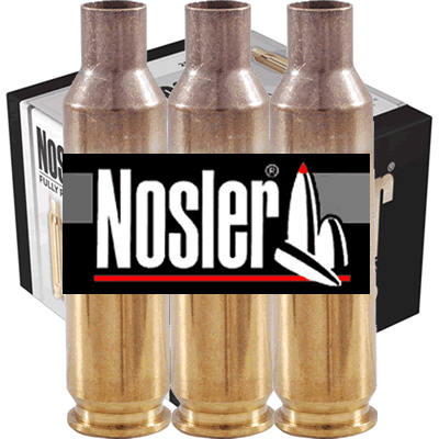 Nosler - 6.5mm Creedmoor Unprimed Brass Cases (Pack of 50)