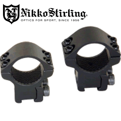 Nikko Sterling - Match Mounts - 30mm - 3/8 Dovetail - High