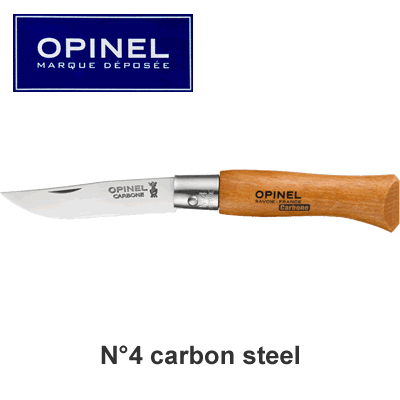 Opinel - No.4 Beech Carbon Steel