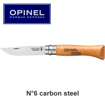 Opinel - No.6 Beech Carbon Steel