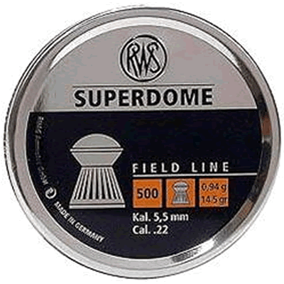 RWS - .22 Superdome Pellets (Tin of 500)