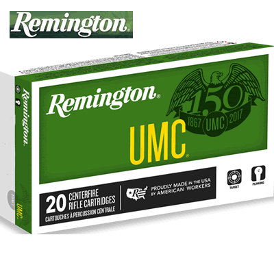 Remington - UMC .22-250 Rem 50gr JHP Rifle Ammunition
