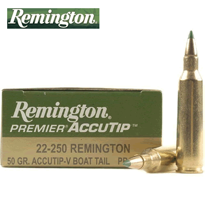 Remington - Premier .22-250 Rem 50gr AccuTip-V BT Rifle Ammunition