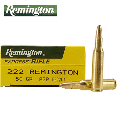 Remington - Express .222 Rem 50gr Pointed PSP Rifle Ammunition