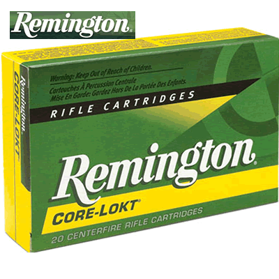 Remington - .243 Win 100gr Pointed SP Core-Lokt Rifle Ammunition