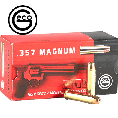Geco - .357 Rem Mag 158gr Hollow Point Handgun Ammunition