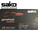 Sako - .222 Rem 103G GameHead Varmint 40gr Rifle Ammunition