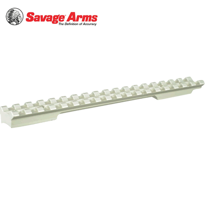 Savage Arms - Picatiny 1 Piece Base (Silver)