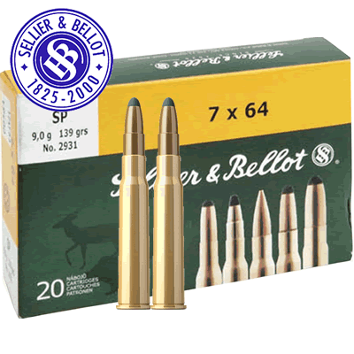 Sellier & Bellot - 8x57 JRS 196gr SPCE Rifle Ammunition
