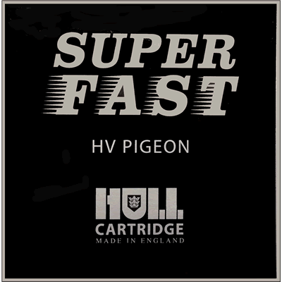 Hull Cartridge - Superfast HV Pigeon - 12ga-6/29g - Fibre (Box of 25/250)