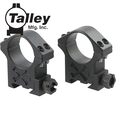 Talley - Tactical Rings, 34mm Black Armour - High