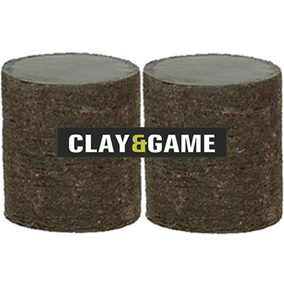 Clay & Game - 12ga Capped Fibre Wads 18mm (Bag of 500)