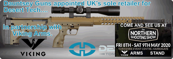 Desert Tech UK Comes to Dauntsey Guns! Come and see us at the Shooting Show!