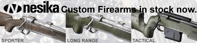 New Stockist Of Nesika Custom Firearms!