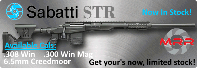 Sabatti STR Target Rifle, Get Your Order In Now!