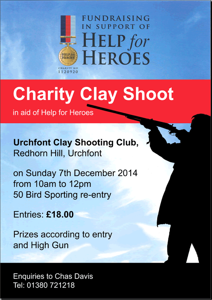 Help For Heroes Charity Clay Shoot