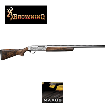 Browning MAXUS Ultimate Partridges Semi Auto 12ga Single Barrel Shotgun 30" Barrel .