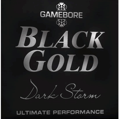 Gamebore - Black Gold Dark Storm Quad Seal - 12ga-5/36g - Fibre (Box of 25/250)