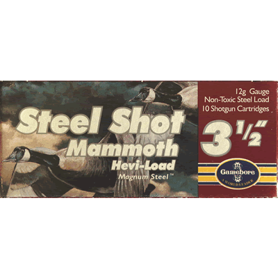 Gamebore - Mammoth Magnum Steel - 12ga-1/42g - Plastic (Box of 10/100)