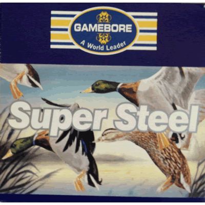Gamebore - Game & Wetland Steel - 12ga-3/32g - Plastic (Box of 25/250)