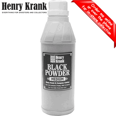 Henry Krank - Black Powder Medium (500g)