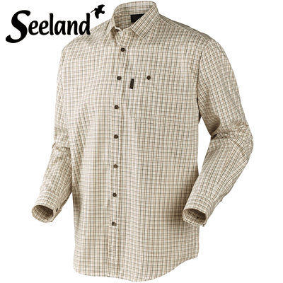 Seeland - Preston Shirt, Yellow Check (M)