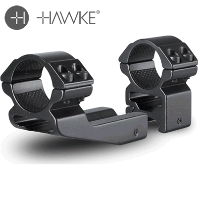 Hawke - Reach Forward 2" Weaver Mount 2pc Double Screw, 1" Tube