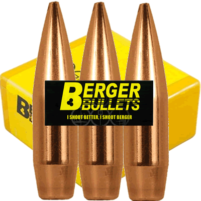 Berger - .22 Cal VLD Target 70gr (Heads Only, Pack of 100)
