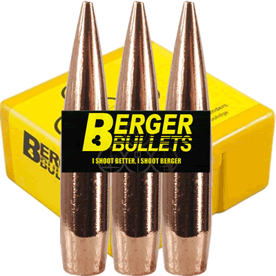 Berger - 6mm Hybrid Target 105gr (Heads Only, Pack of 100)