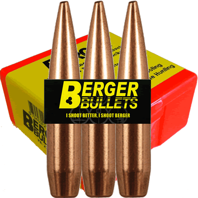 Berger - 6mm VLD Hunting 115gr (Heads Only, Pack of 100)