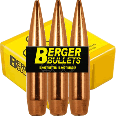 Berger - 6.5mm VLD Target 140gr (Heads Only, Pack of 100)