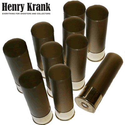 Henry Krank - 12ga Plastic Primed Shotgun Cases (Pack of 50)