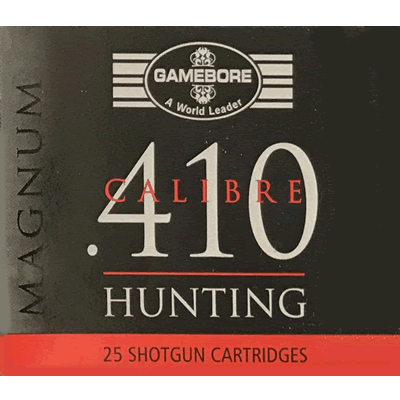 Gamebore - 3" Fibre - 410-6/18g - Fibre (Box of 25/500)