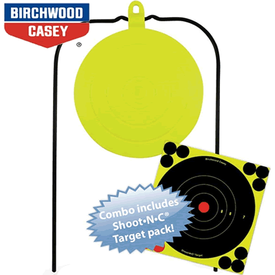 Birchwood Casey - Ground Strike 8" Plate Target Includes 12 x 6" Shoot-N-C Targets