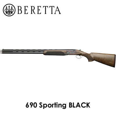 Beretta 690 G1 Black Sport L/H Break Action 12ga Over & Under Shotgun 30" Barrel 50984L