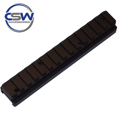 CSW - Picatinny Riser Rail Black Aluminium