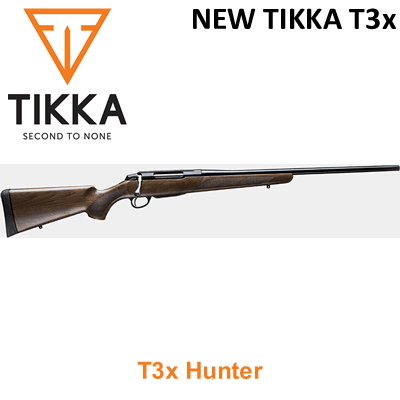 Tikka T3x Hunter Bolt Action 6.5mmx55 Swedish Rifle 20" Barrel .