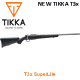 Tikka T3x SuperLite Stainless Bolt Action .22-250 Rem Rifle 22.4" Barrel 81110e/h15/i6