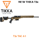 Tikka T3x TAC A1 Folding Coyote Brown Bolt Action 6.5mm Creedmoor Rifle 24" Barrel .