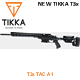 Tikka T3x TAC A1 Folding L/H Bolt Action 6.5mm Creedmoor Rifle 24" Barrel 81128FCM/L6