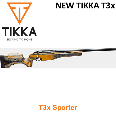 Tikka T3x Sporter Rifle Bolt Action .223 Rem Rifle 20" Barrel .