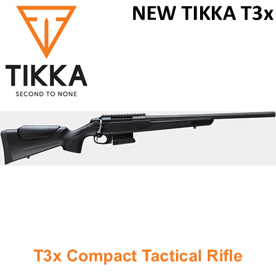 Tikka T3x Compact Tactical Rifle Bolt Action .223 Rem Rifle 24" Barrel .
