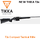 Tikka T3x Compact Tactical Rifle Stainless Bolt Action .223 Rem Rifle 20" Barrel .