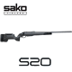 Sako S20 Precision Cerakote Bolt Action 6.5mm Creedmoor Rifle 24" Barrel 85220FCM6