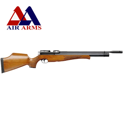 AirArms S400F Classic Beech PCP .22 Air Rifle 19.5" Barrel S401M22SX12RBO