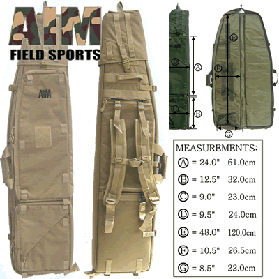 AIM - AIM 50 Tactical Dragbag - Tan
