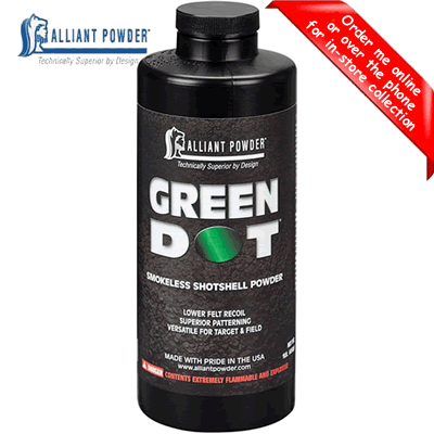 Alliant Powder - Green Dot Smokeless Shotshell Powder 1lb Pot